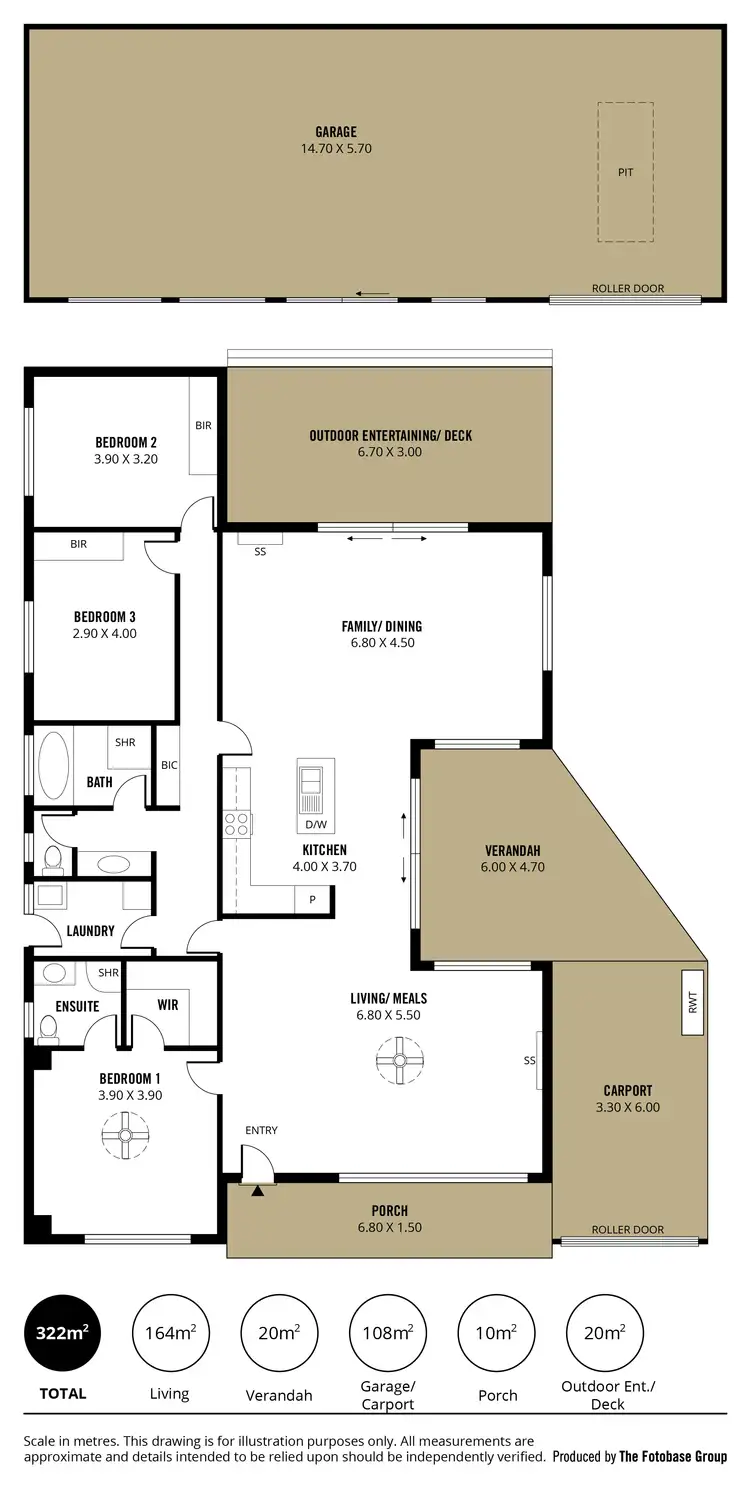 Floorplan of Homely house listing, 9 Malwa Street, Osborne SA 5017