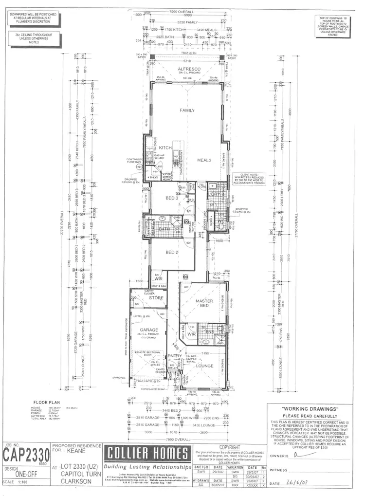 Floorplan of Homely house listing, 11B Capitol Turn, Clarkson WA 6030