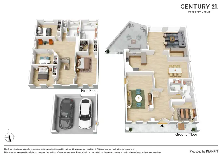 Floorplan of Homely house listing, 4 Nursery Court, Dingley Village VIC 3172