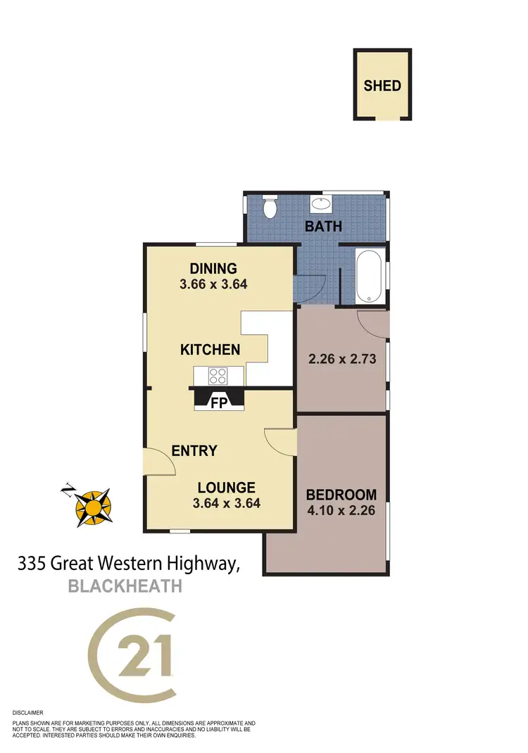 Floorplan of Homely house listing, 336 Great Western Highway, Blackheath NSW 2785
