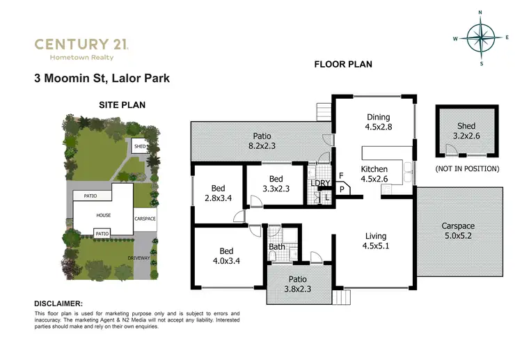 Floorplan of Homely house listing, 3 Moomin Street, Lalor Park NSW 2147
