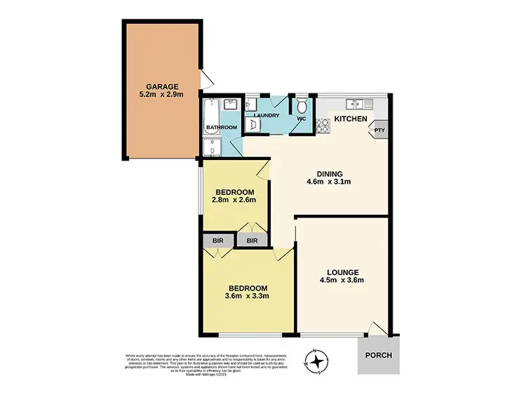 Floorplan of Homely unit listing, 3/7 Mack Crescent, Clarinda VIC 3169