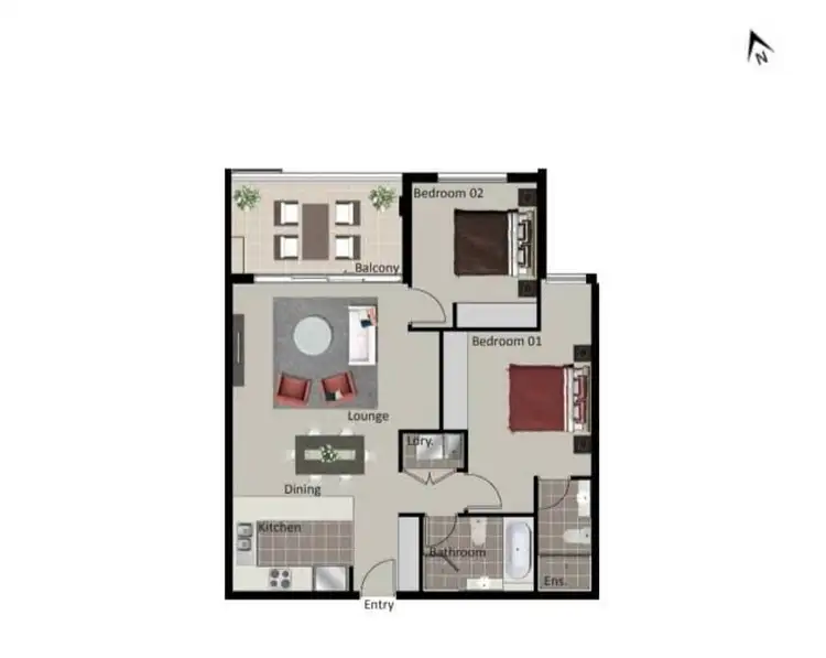 Floorplan of Homely apartment listing, 10/4-6 Peggy Street, Mays Hill NSW 2145