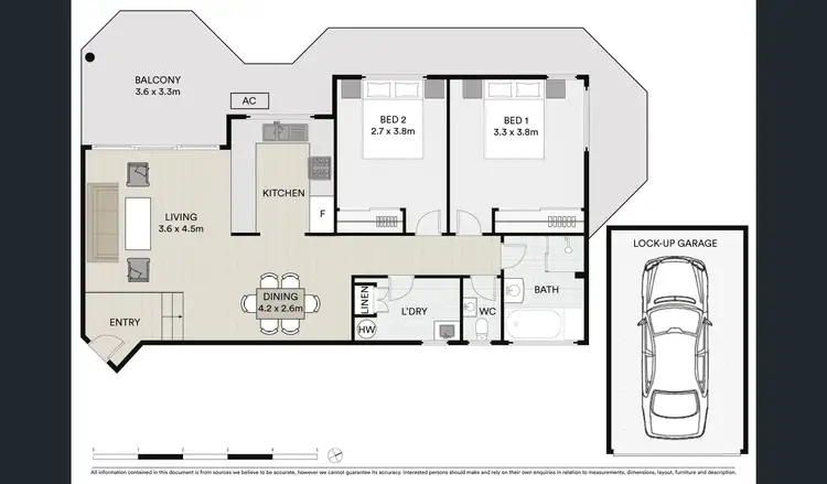 Floorplan of Homely apartment listing, 17/51-55 Lane Street, Wentworthville NSW 2145