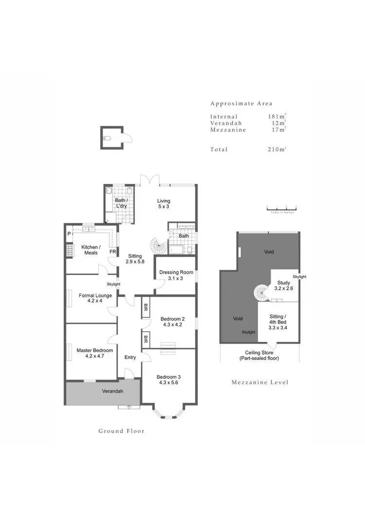 Floorplan of Homely house listing, 72 Hampton Road, Fremantle WA 6160
