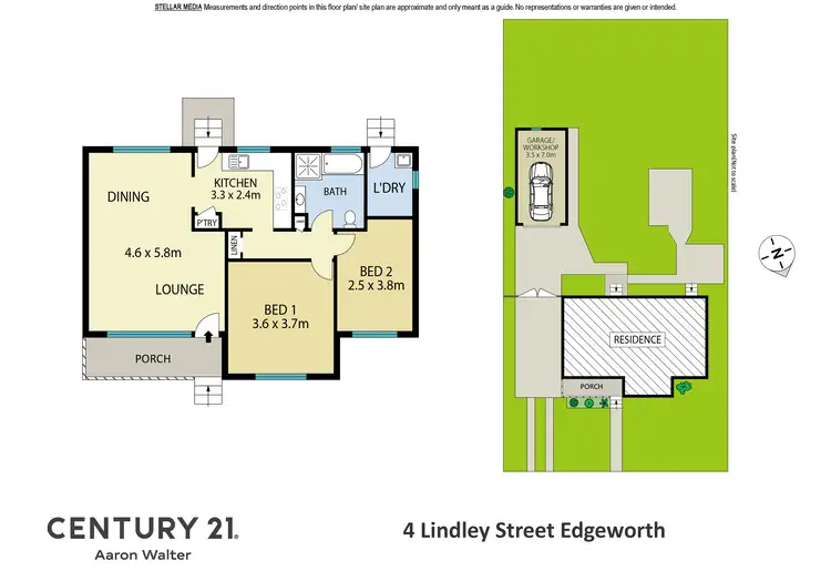 Floorplan of Homely house listing, 4 Lindley Street, Edgeworth NSW 2285