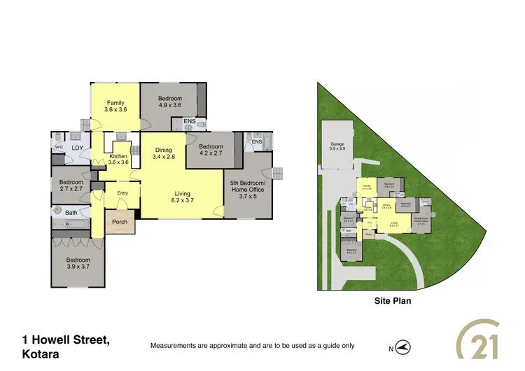 Floorplan of Homely house listing, 1 Howell Street, Kotara NSW 2289