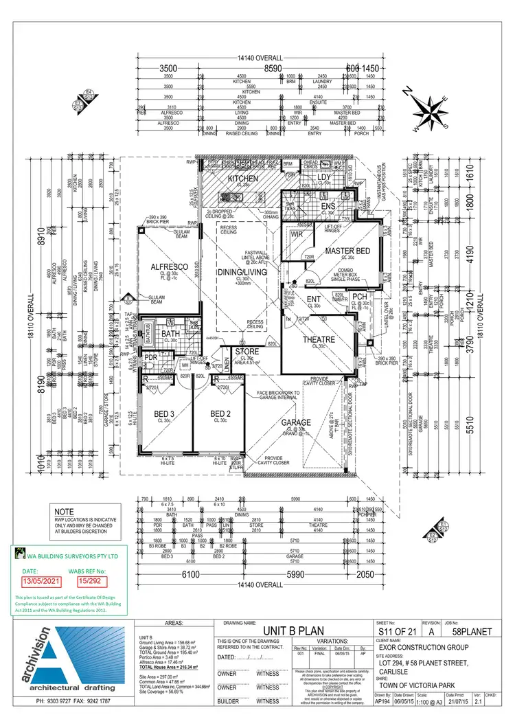 Floorplan of Homely house listing, 58B Planet Street, Carlisle WA 6101