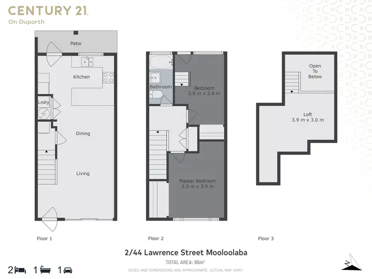 Floorplan of Homely unit listing, 2/44 Lawrence Street, Mooloolaba QLD 4557