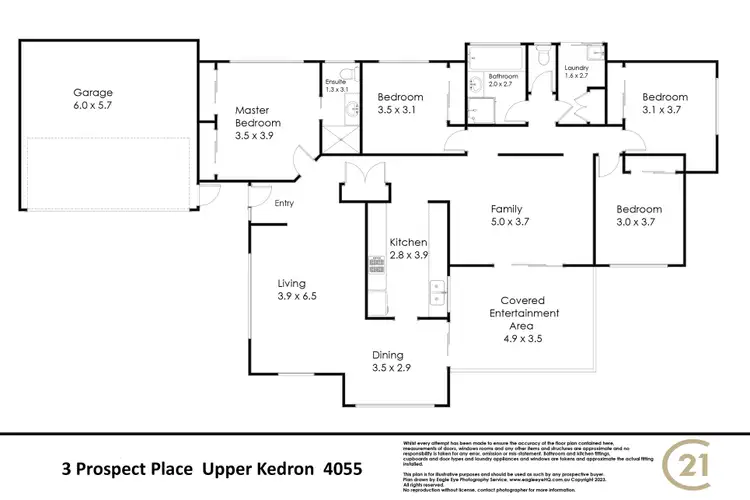Floorplan of Homely house listing, Address available on request
