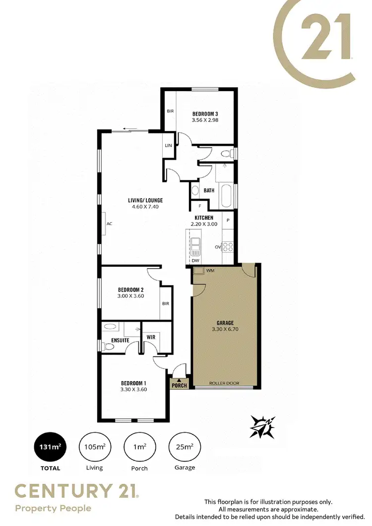 Floorplan of Homely house listing, 7 Parkfield Loop, Paralowie SA 5108