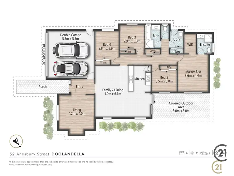 Floorplan of Homely house listing, 52 Anesbury Street, Doolandella QLD 4077