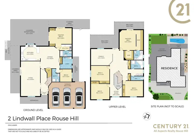Floorplan of Homely house listing, 2 Lindwall Place, Rouse Hill NSW 2155