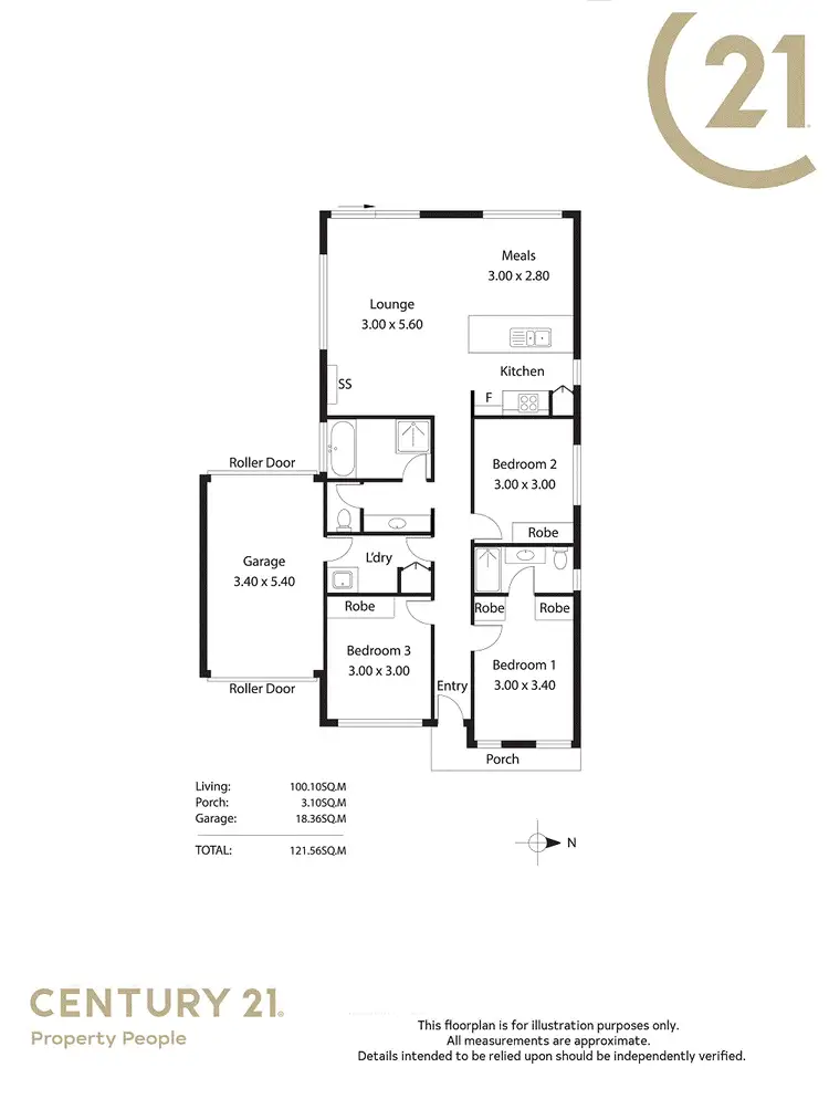 Floorplan of Homely house listing, 10 Rawlings Circuit, Evanston SA 5116