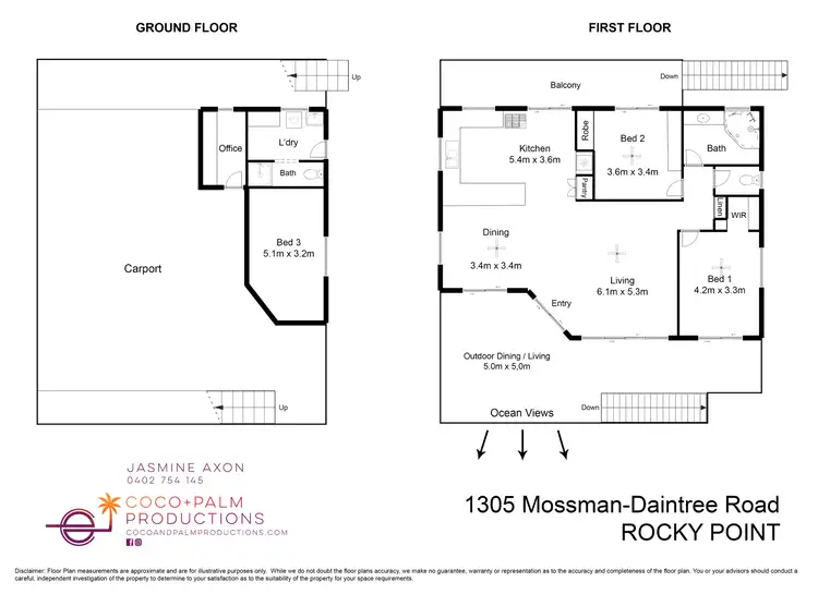 Floorplan of Homely house listing, 1305 Mossman Daintree Road, Rocky Point QLD 4873