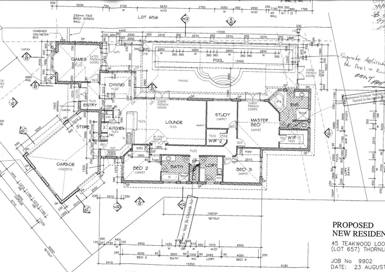 Floorplan of Homely house listing, 45 Teakwood Loop, Thornlie WA 6108
