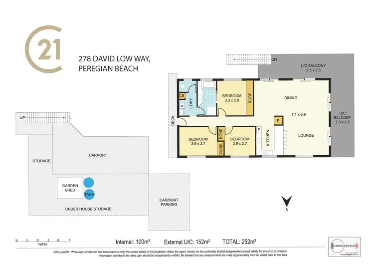 Floorplan of Homely house listing, 278 David Low Way, Peregian Beach QLD 4573