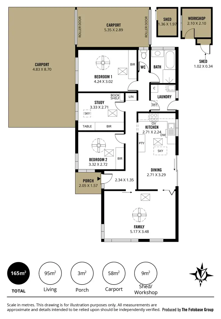 Floorplan of Homely house listing, 1/5 Shephard Street, Hove SA 5048