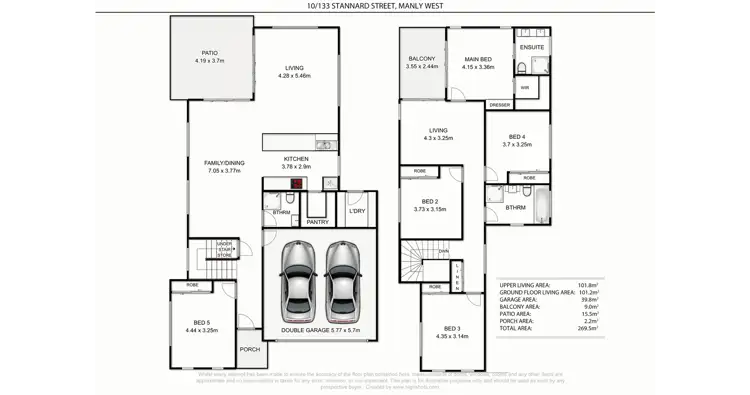 Floorplan of Homely house listing, 10/133 Stannard Road, Manly West QLD 4179