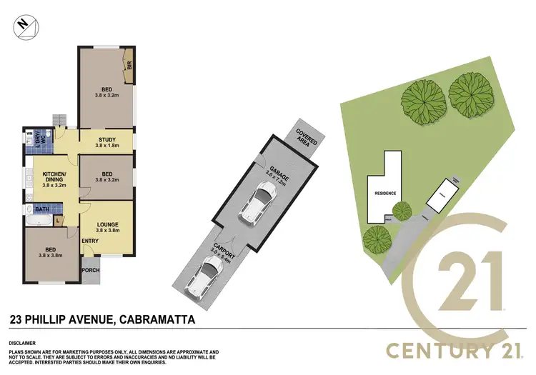 Floorplan of Homely house listing, 23 Phillip Avenue, Cabramatta NSW 2166