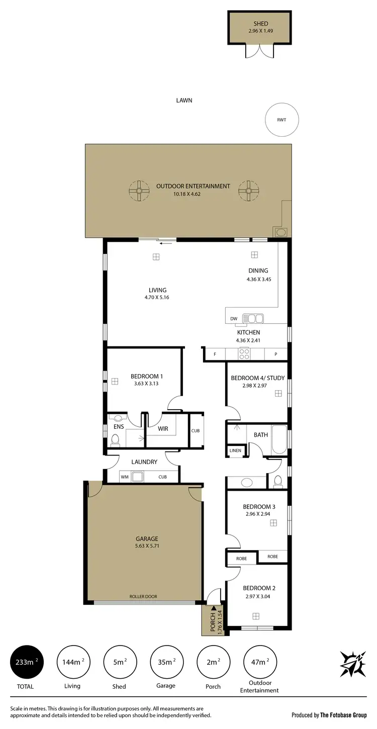 Floorplan of Homely house listing, 3A Richmond Road, Parafield Gardens SA 5107