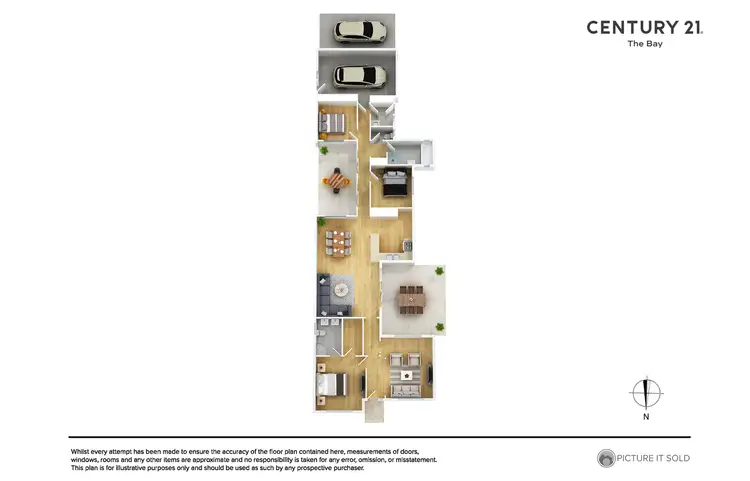 Floorplan of Homely house listing, 19A Edwards Street, South Brighton SA 5048