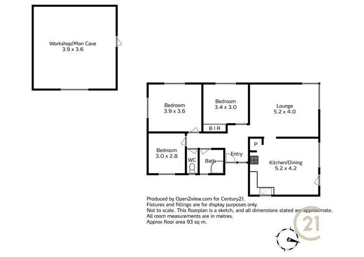 Floorplan of Homely house listing, 36 Canning Drive, East Devonport TAS 7310