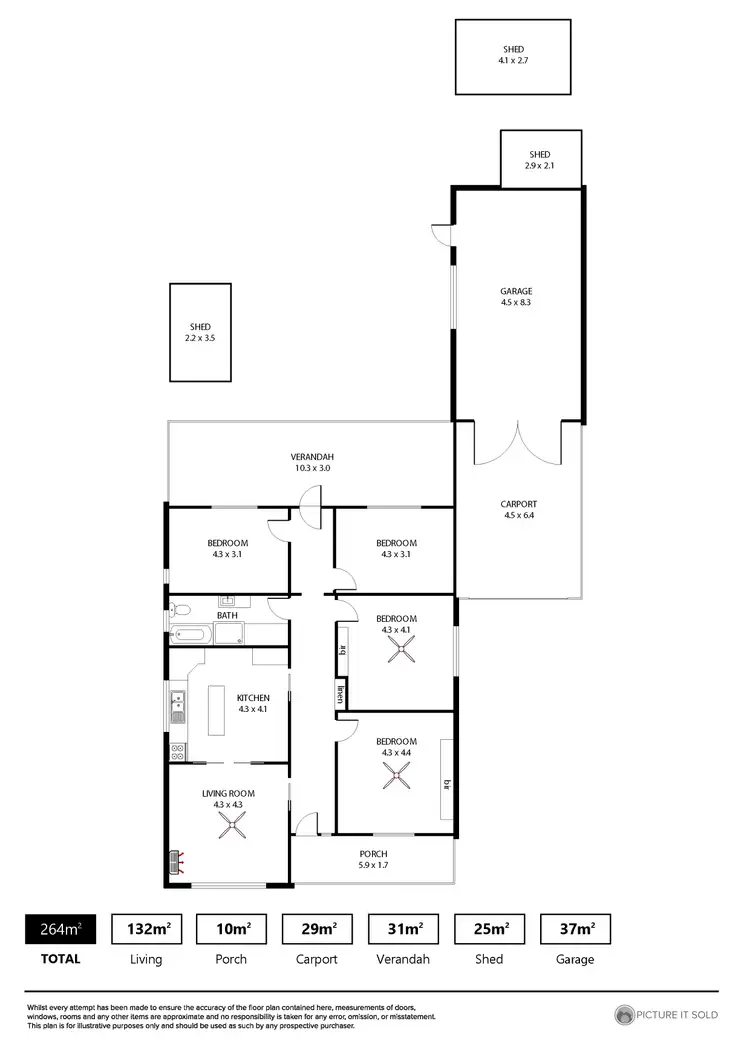 Floorplan of Homely house listing, 501 Victoria Road, Osborne SA 5017