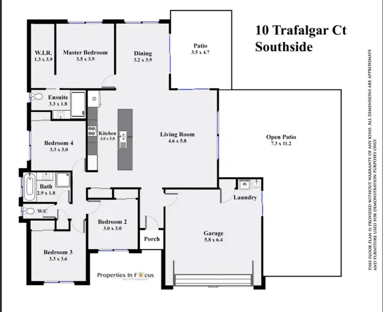 Floorplan of Homely house listing, 10 Trafalgar Court, Southside QLD 4570