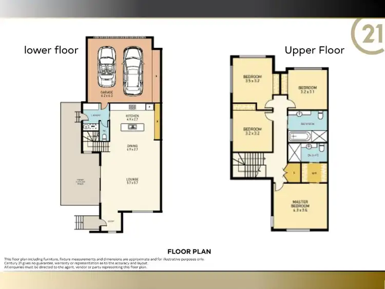 Floorplan of Homely unit listing, 1/47B Teralba Road, Broadmeadow NSW 2292