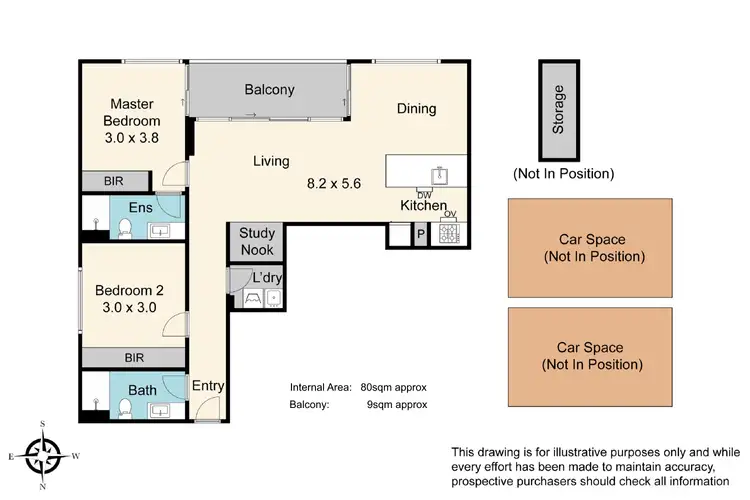 Floorplan of Homely apartment listing, 407/60 Belgrave Road, Malvern East VIC 3145