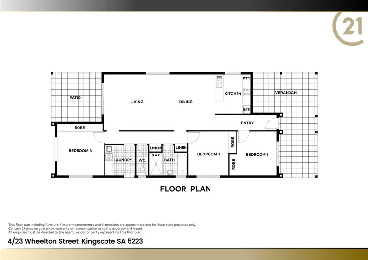 Floorplan of Homely house listing, 4/23 Wheelton Street, Kingscote SA 5223
