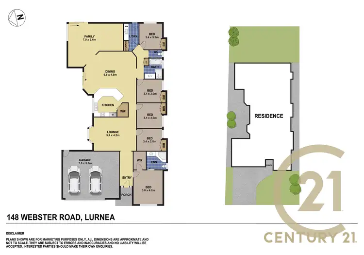 Floorplan of Homely house listing, 148 Webster, Lurnea NSW 2170
