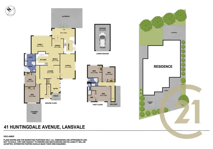 Floorplan of Homely house listing, 41 Huntingdale Avenue, Lansvale NSW 2166