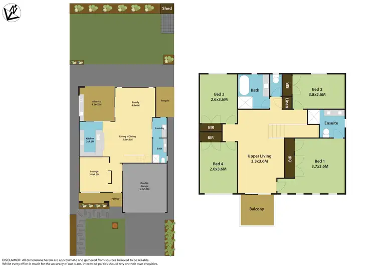 Floorplan of Homely house listing, 5 Cavenah Way, Kellyville Ridge NSW 2155