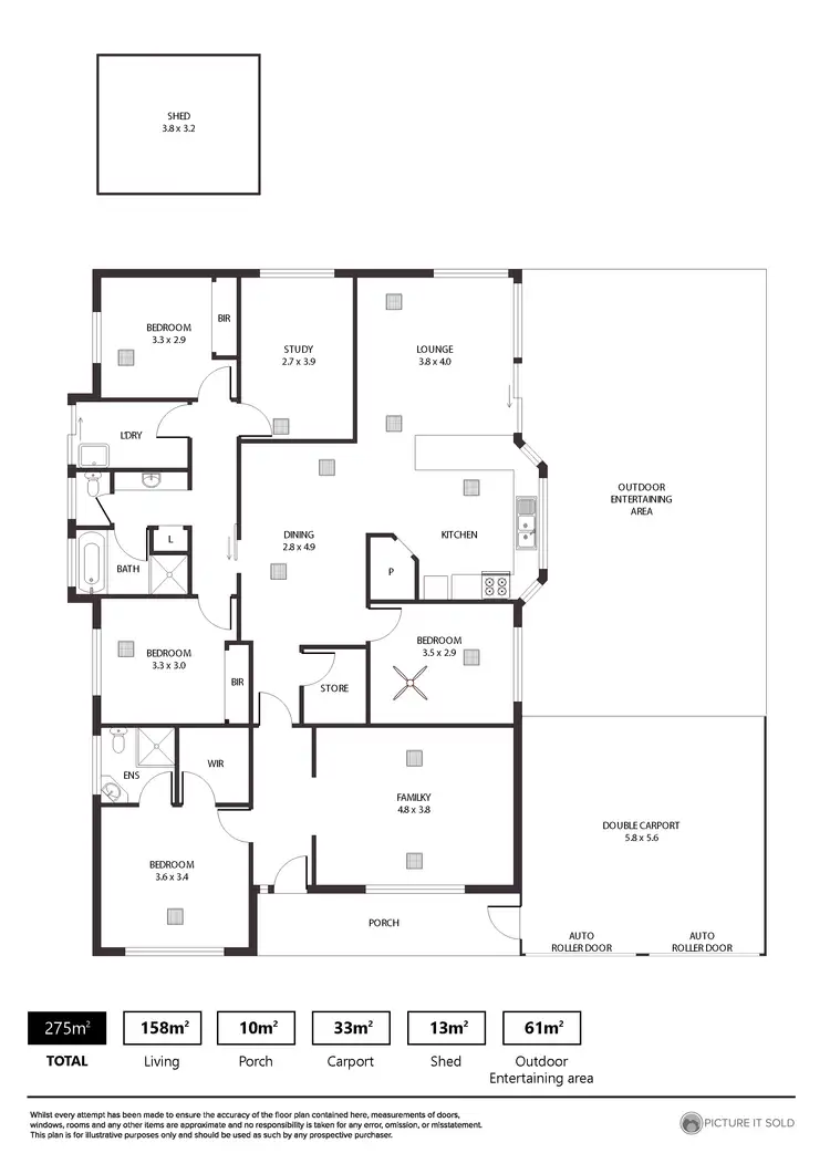 Floorplan of Homely house listing, 10 Hermitage Court, Nuriootpa SA 5355