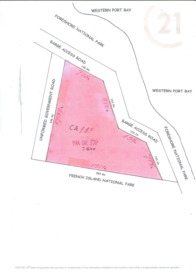 Floorplan of Homely rural property listing, 39 Barge - Access Road, French Island VIC 3921