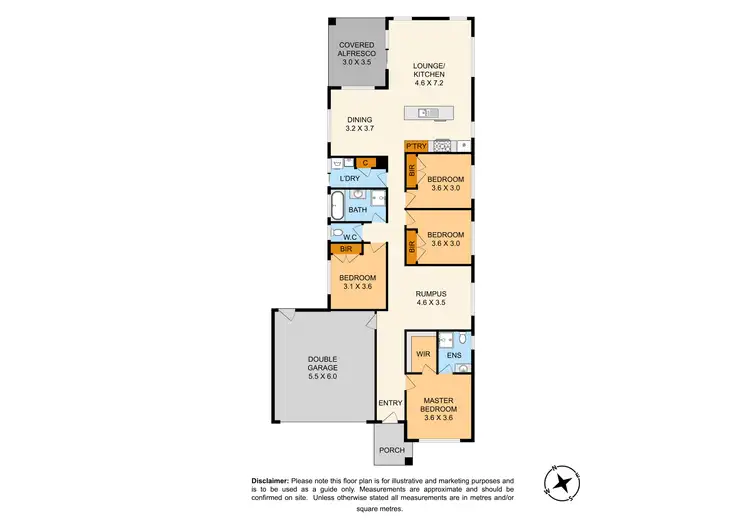 Floorplan of Homely house listing, 10 Colson Way, Berwick VIC 3806