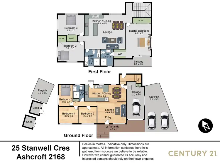 Floorplan of Homely house listing, 25 Stanwell Crescent, Ashcroft NSW 2168