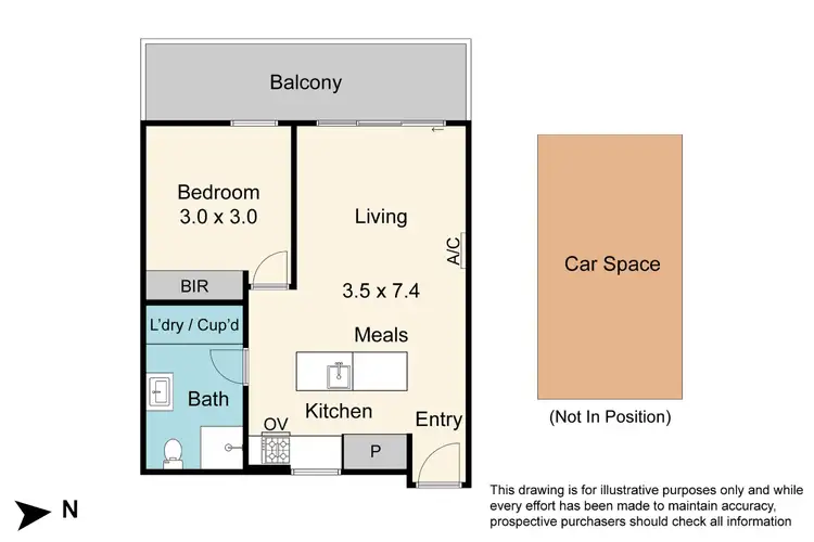 Floorplan of Homely apartment listing, 202/817-819 Centre Road, Bentleigh East VIC 3165