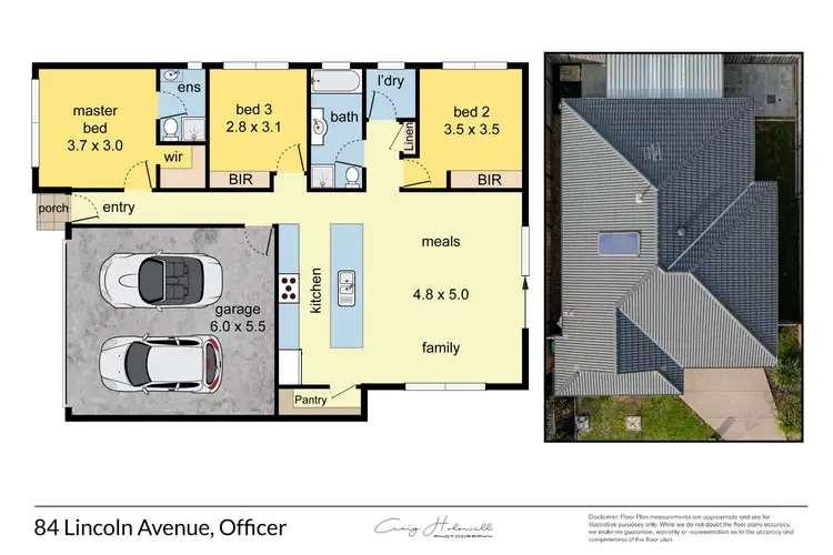 Floorplan of Homely house listing, 84 Lincoln Avenue, Officer VIC 3809