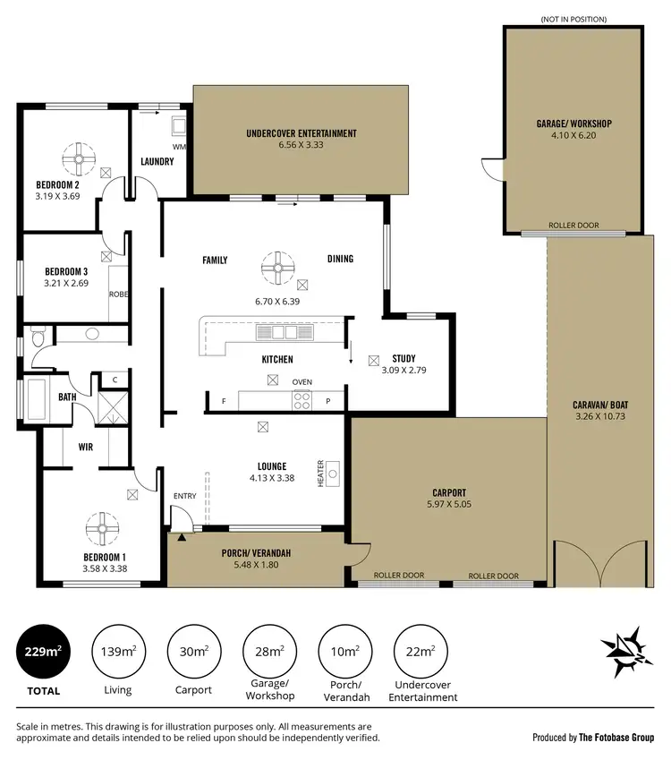 Floorplan of Homely house listing, 14 Shoalwater Close, Seaford Rise SA 5169