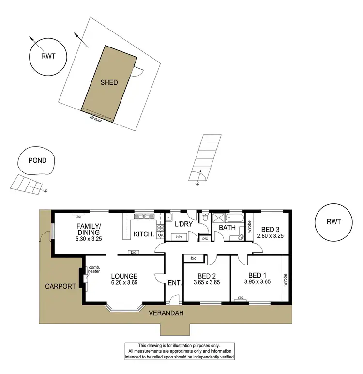 Floorplan of Homely house listing, 4 Alders Court, Happy Valley SA 5159