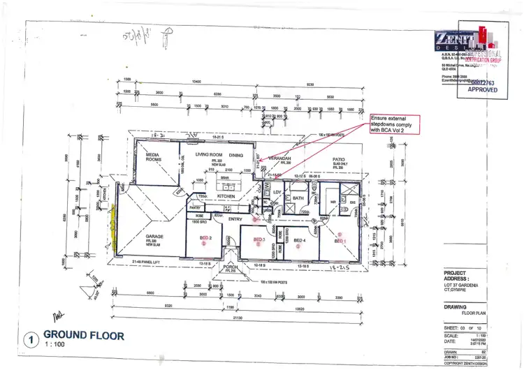 Floorplan of Homely house listing, 15 Gardenia Court, Southside QLD 4570