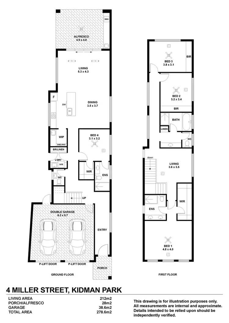 Floorplan of Homely house listing, 4 Miller Street, Kidman Park SA 5025