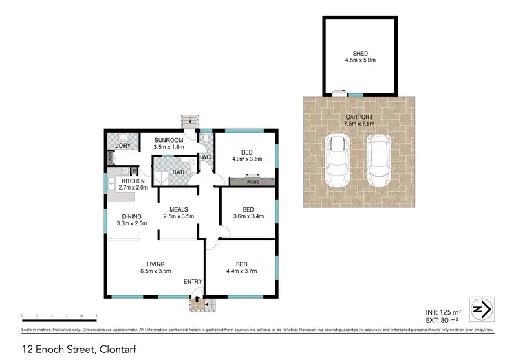 Floorplan of Homely house listing, 12 Enoch Street, Clontarf QLD 4019