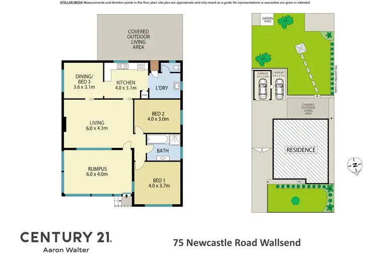 Floorplan of Homely house listing, 75 Newcastle Road, Wallsend NSW 2287