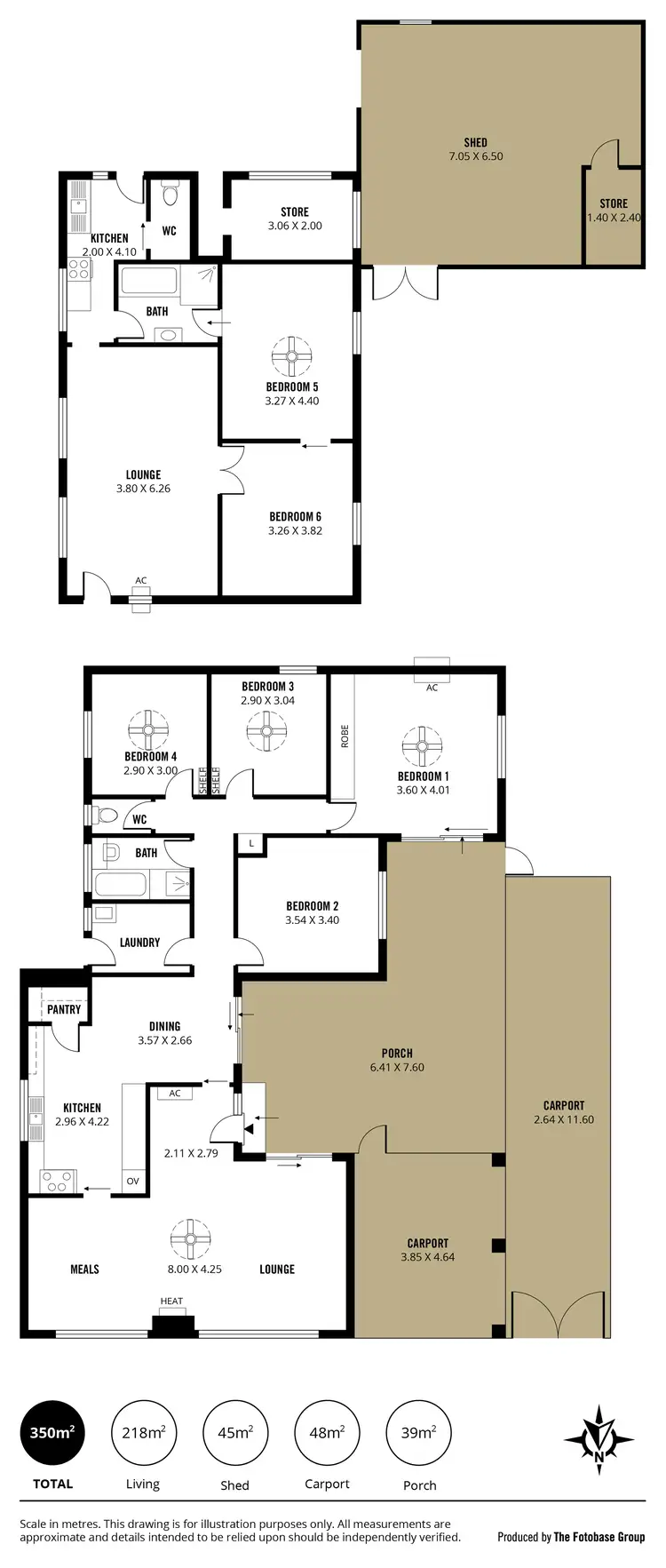 Floorplan of Homely house listing, 55 Lewis Street, South Brighton SA 5048