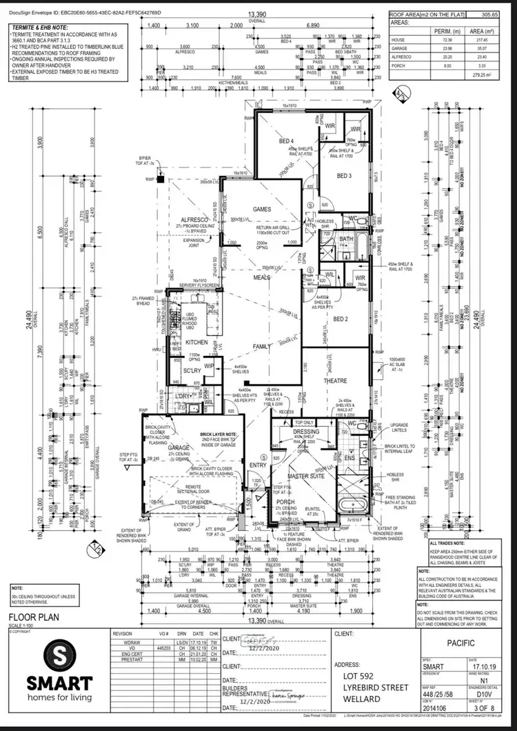 Floorplan of Homely house listing, 2 Lyrebird Street, Wellard WA 6170