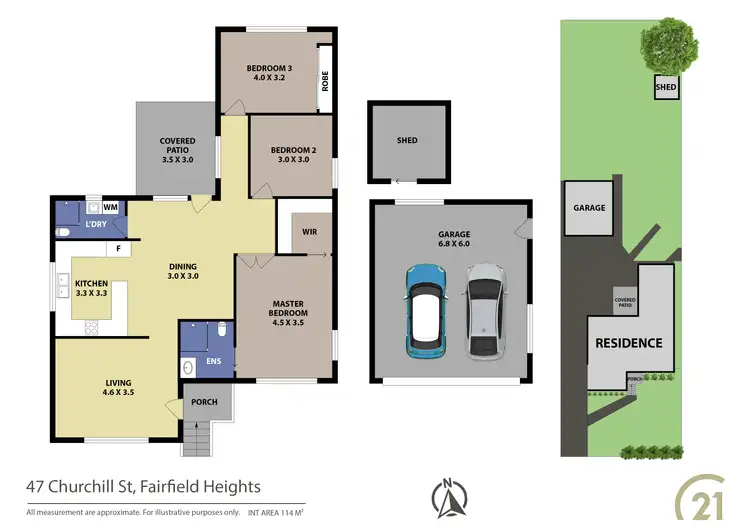 Floorplan of Homely house listing, 47 - 49 Churchill Street, Fairfield Heights NSW 2165